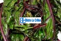 Master the Art of Cooking Beet Greens for Delicious Meals | Bistro Le Crillon