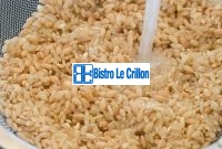 Master the Art of Cooking Brown Rice at Home | Bistro Le Crillon