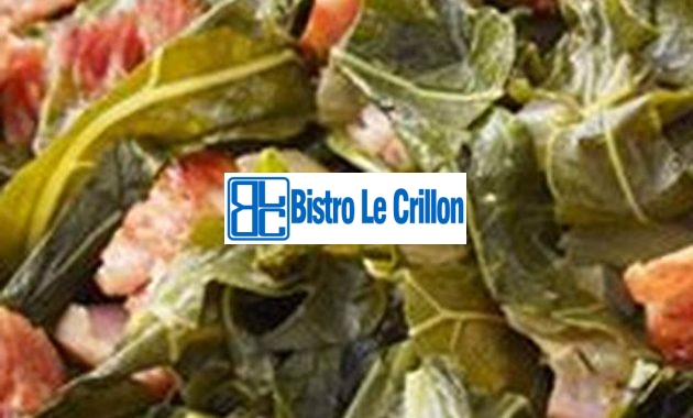 Master the Art of Cooking Greens with These Expert Tips | Bistro Le Crillon