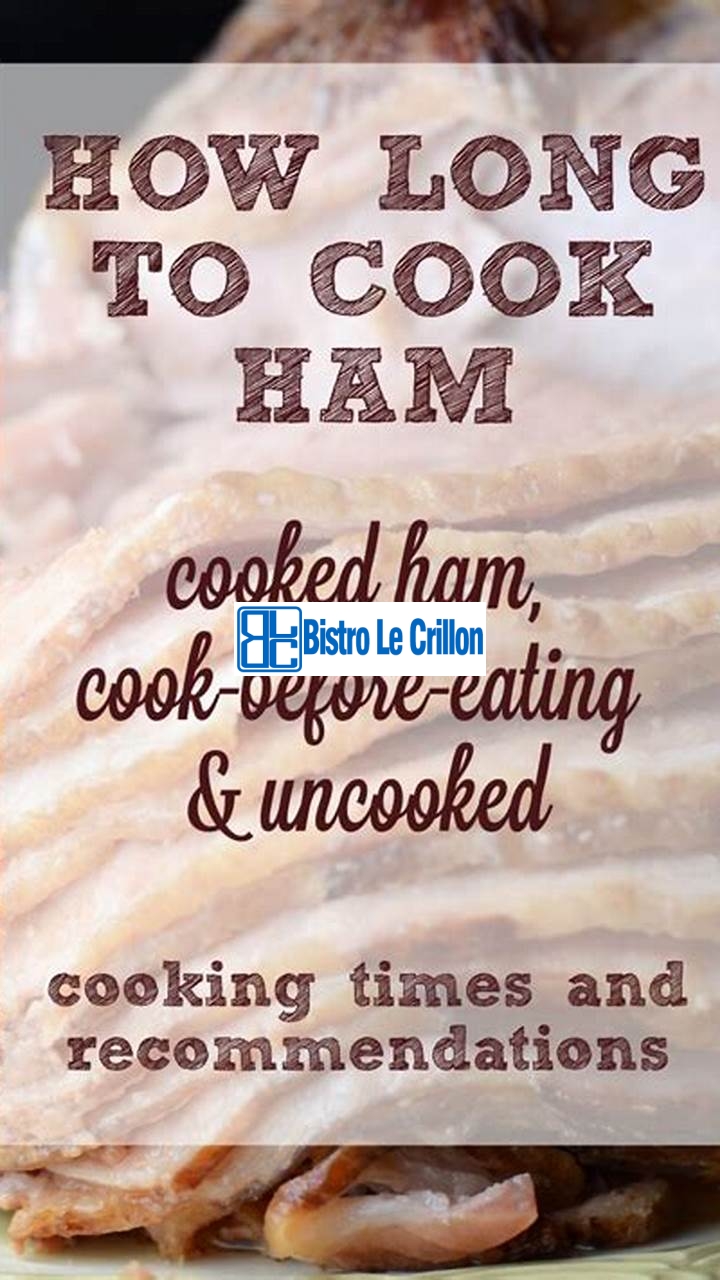How to Cook the Perfect Ham | Bistro Le Crillon