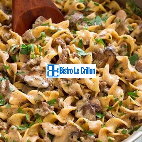 Master the Art of Cooking Beef Stroganoff | Bistro Le Crillon