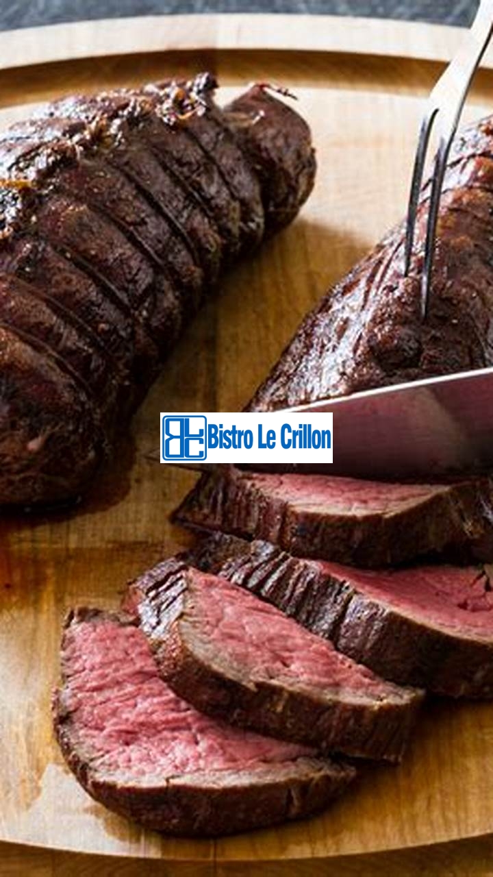 Master the Art of Cooking Beef Tenderloin | Bistro Le Crillon