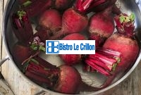 Master the Art of Cooking Beets on the Stovetop | Bistro Le Crillon