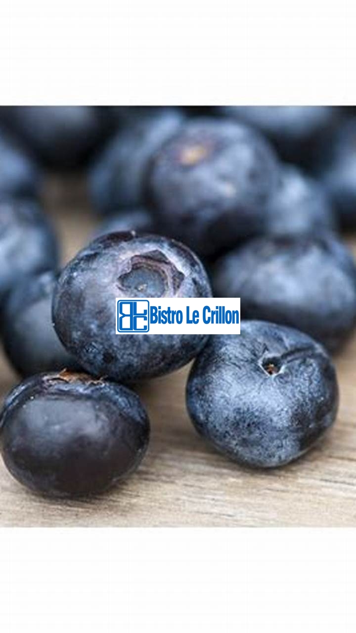 Cooking Blueberries: A Delicious Guide for All Food Lovers | Bistro Le Crillon