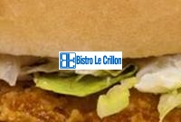 Master the Art of Cooking Delicious Chicken Burgers | Bistro Le Crillon