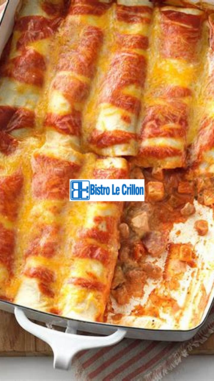 Master the Art of Cooking Chicken Enchiladas | Bistro Le Crillon