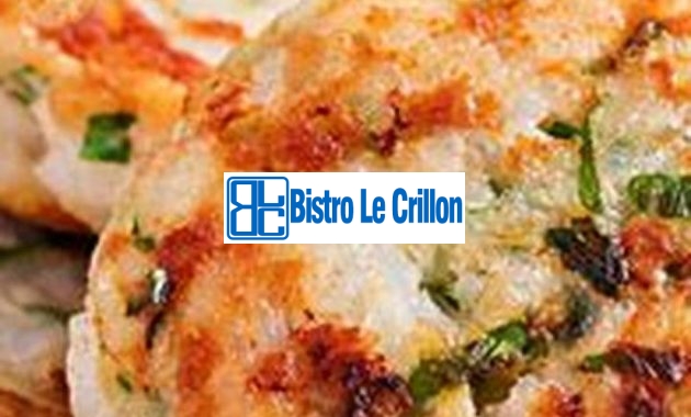 Master the Art of Cooking Chicken Patties | Bistro Le Crillon