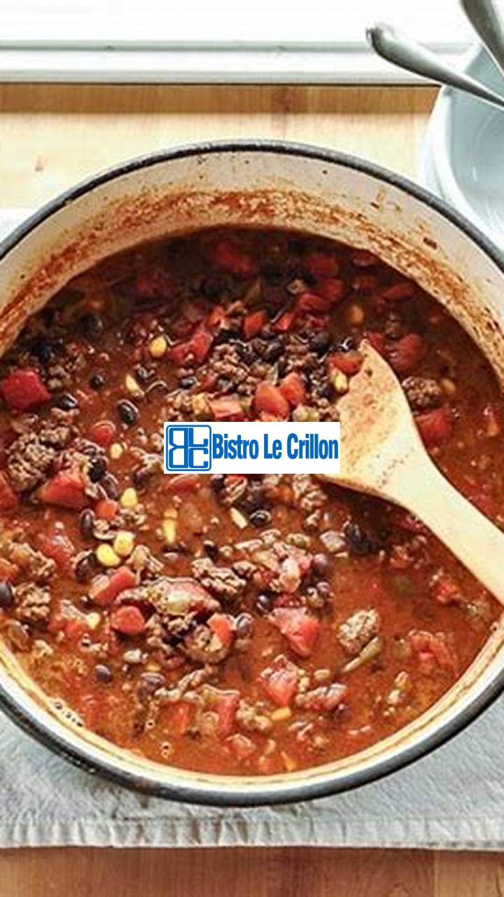 Amazing Tips for Cooking Perfect Chilli | Bistro Le Crillon