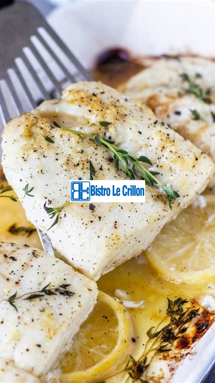 Master the Art of Cooking Perfect Cod Fillets | Bistro Le Crillon