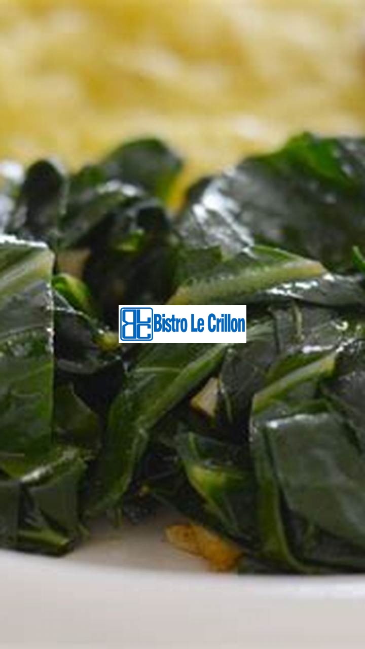 Cooking Collard Greens | Bistro Le Crillon