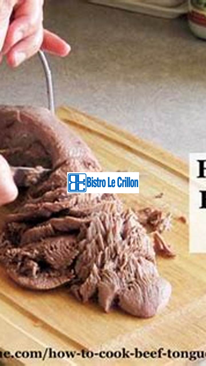 Master the Art of Cooking Cow's Tongue | Bistro Le Crillon