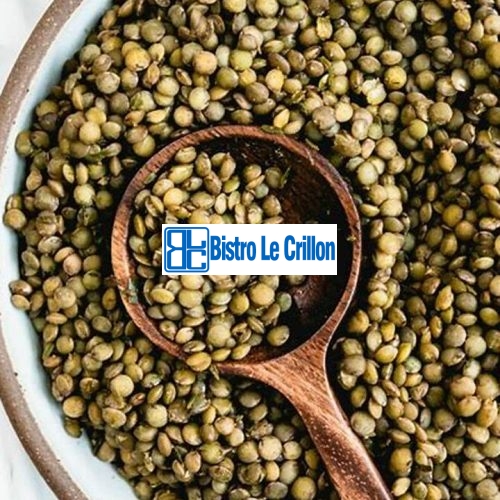 Master the Art of Cooking Delicious French Lentils | Bistro Le Crillon
