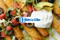 Master the Art of Cooking Frozen Taquitos to Perfection | Bistro Le Crillon