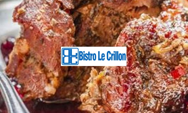 Master the Art of Cooking Goat Meat with These Simple Steps | Bistro Le Crillon