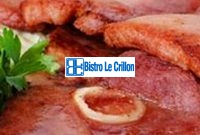 Master the Art of Cooking Ham Steak with These Expert Tips | Bistro Le Crillon