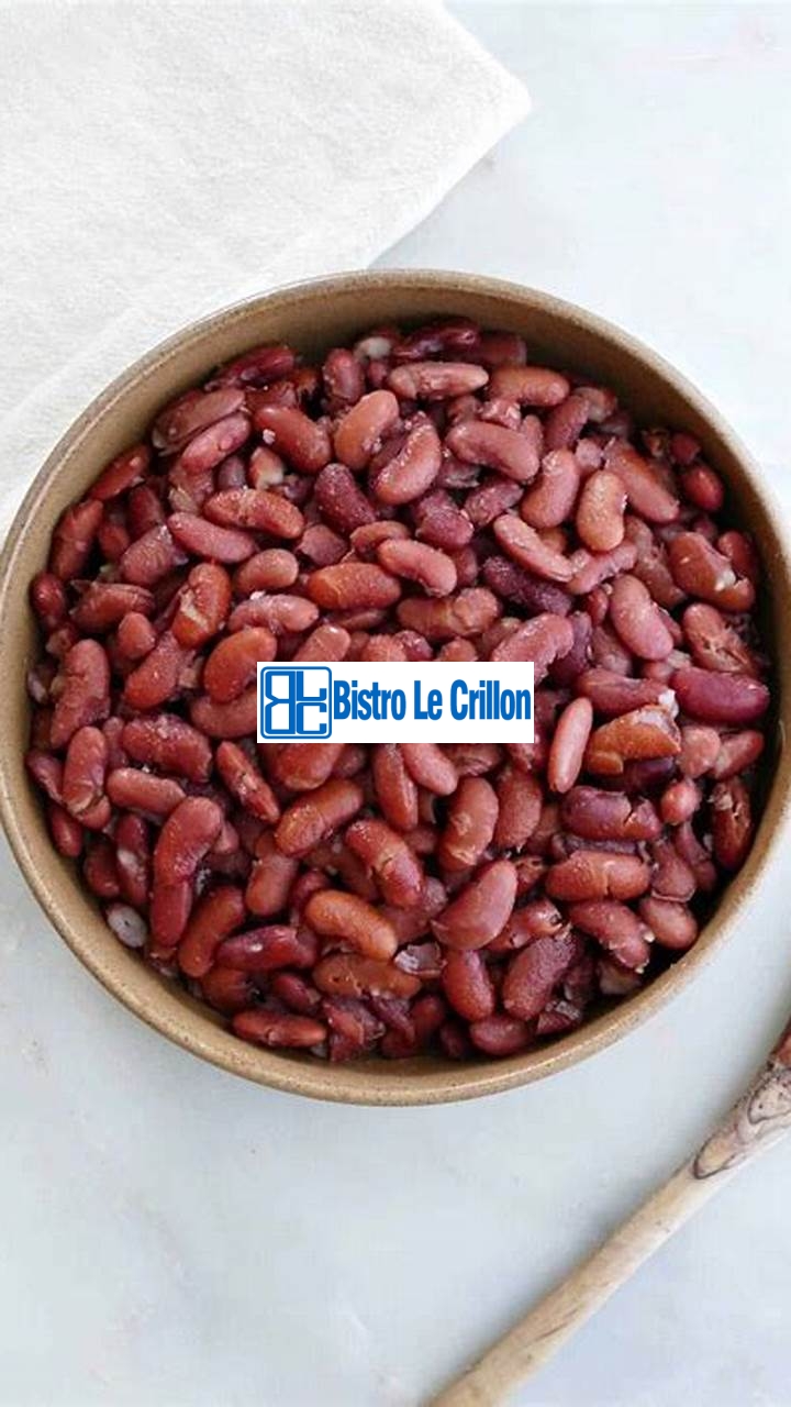 Master the Art of Cooking Kidney Beans | Bistro Le Crillon