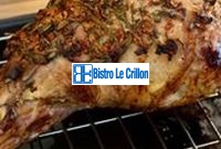 Master the Art of Cooking Succulent Lamb Legs | Bistro Le Crillon