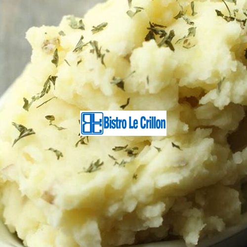 The Complete Guide to Cooking Fluffy Mash Potato | Bistro Le Crillon