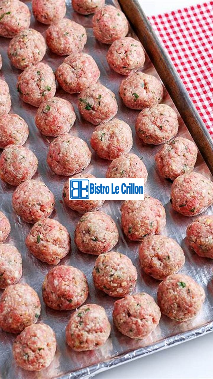 Master the Art of Making Delicious Meat Balls | Bistro Le Crillon