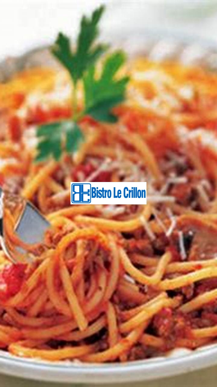The Secrets to Cooking Perfect Pasta | Bistro Le Crillon