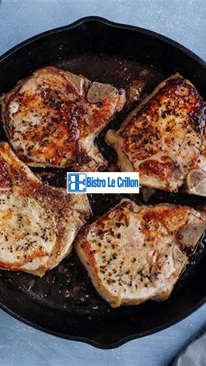 The Foolproof Way to Cook Juicy Pork Chops | Bistro Le Crillon
