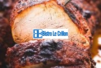 Master the Art of Cooking Pork Fillet Like a Pro | Bistro Le Crillon