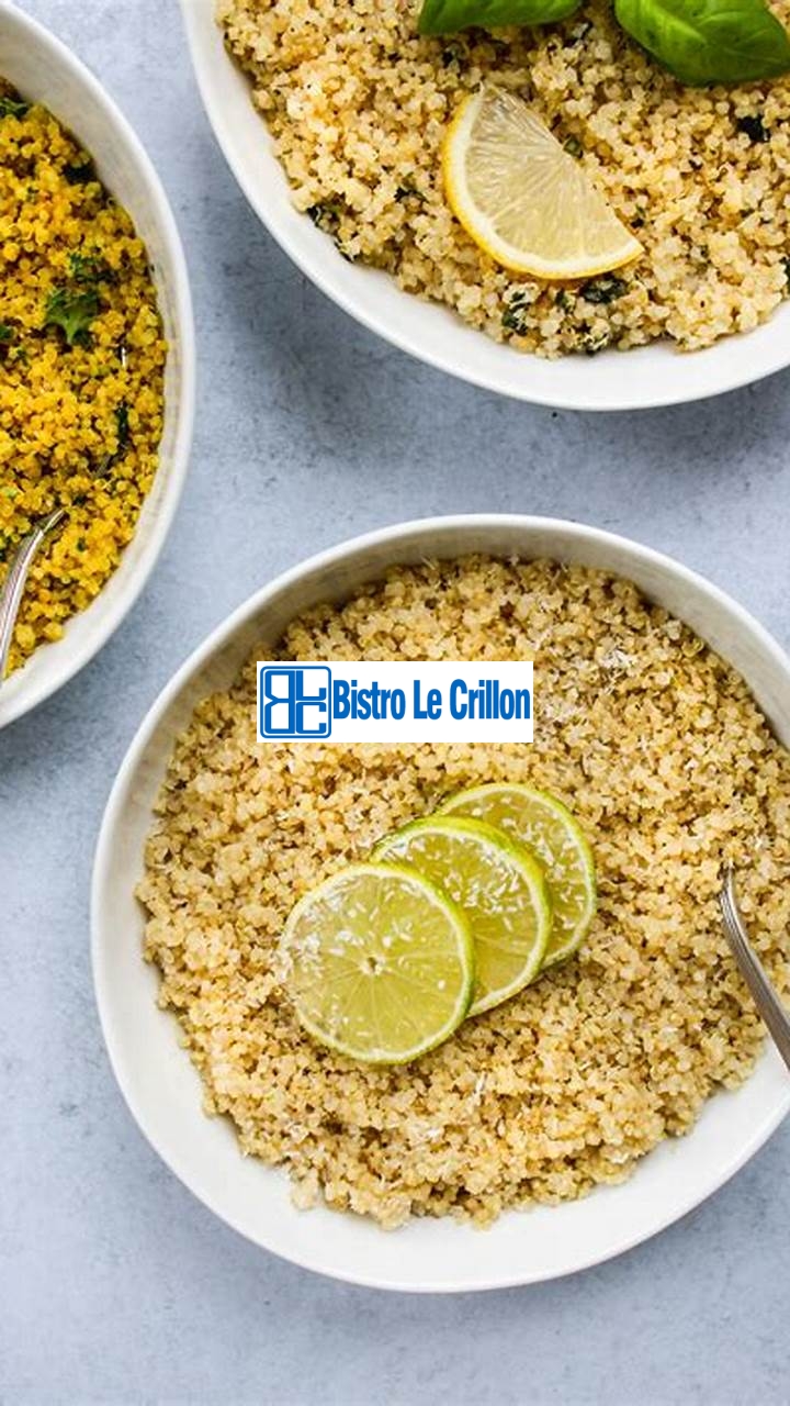 Mastering the Art of Cooking Quinoa | Bistro Le Crillon