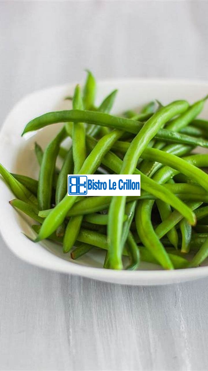 Cook Raw Beans Like a Pro | Bistro Le Crillon