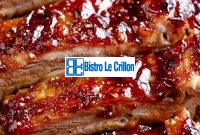 Master the Art of Cooking Rib with Expert Tips | Bistro Le Crillon