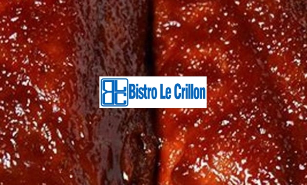 Master the Art of Oven-Cooked Ribs | Bistro Le Crillon