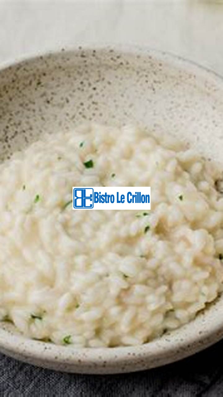 Master the Art of Cooking Creamy Risotto Rice | Bistro Le Crillon