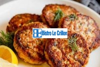 Master the Art of Creating Delicious Salmon Cakes | Bistro Le Crillon