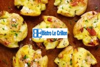 Master the Art of Cooking Smashed Potatoes | Bistro Le Crillon