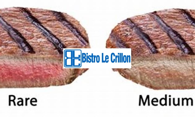 Master the Art of Cooking Steak to Medium Perfection | Bistro Le Crillon