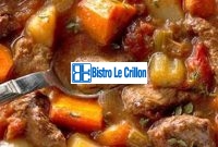 Mastering the Art of Cooking Stew | Bistro Le Crillon