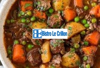 Master the Art of Cooking Stew Beef | Bistro Le Crillon