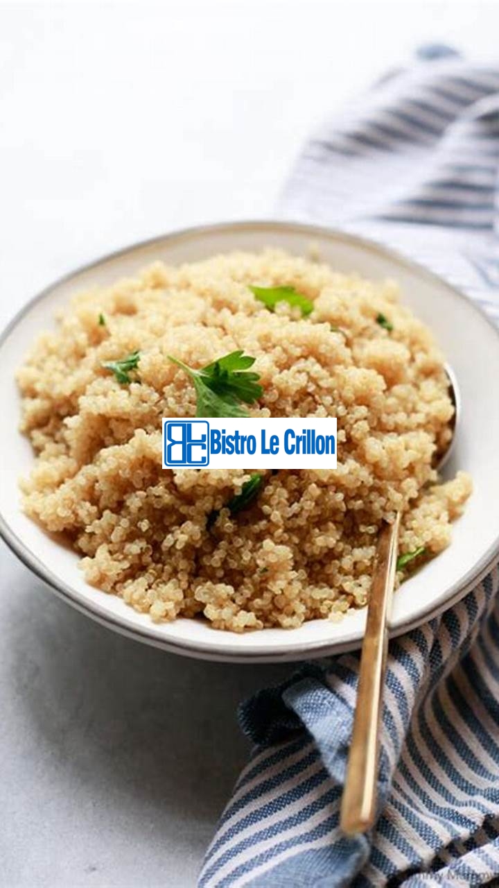 Master the Art of Cooking White Quinoa | Bistro Le Crillon