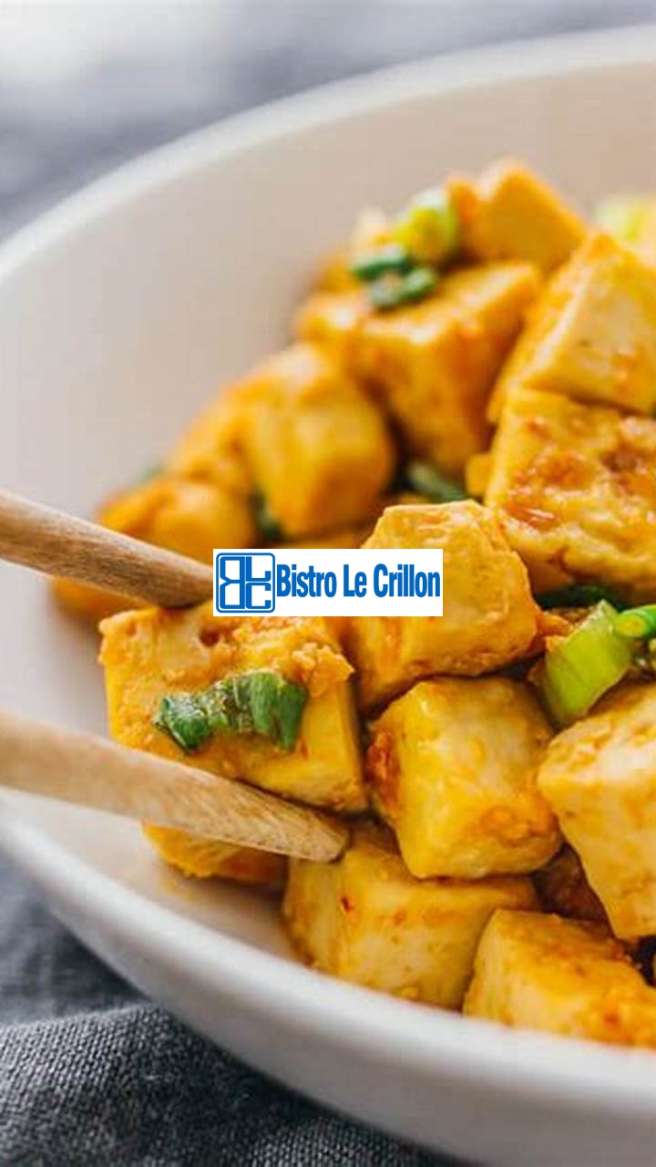 The Art of Cooking with Tofu: Tips for Delicious Recipes | Bistro Le ...