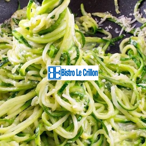 Easy Steps to Master the Art of Cooking Zucchini Spaghetti | Bistro Le Crillon