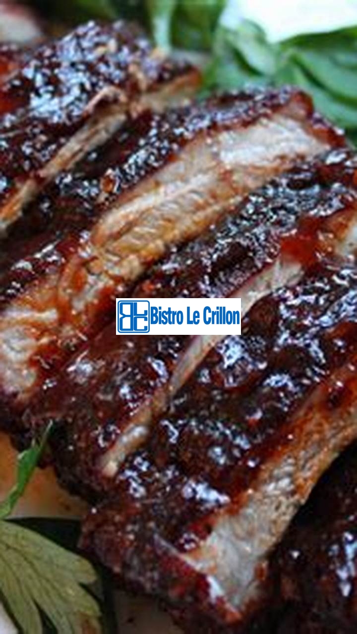 Master the Art of Oven Cooking Ribs | Bistro Le Crillon