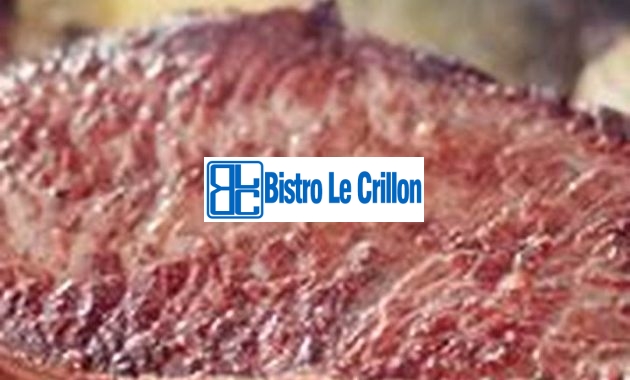 A Foolproof Method for Pan Cooking Steak | Bistro Le Crillon