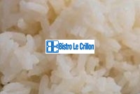 The Best Way to Cook Rice in a Pressure Cooker | Bistro Le Crillon
