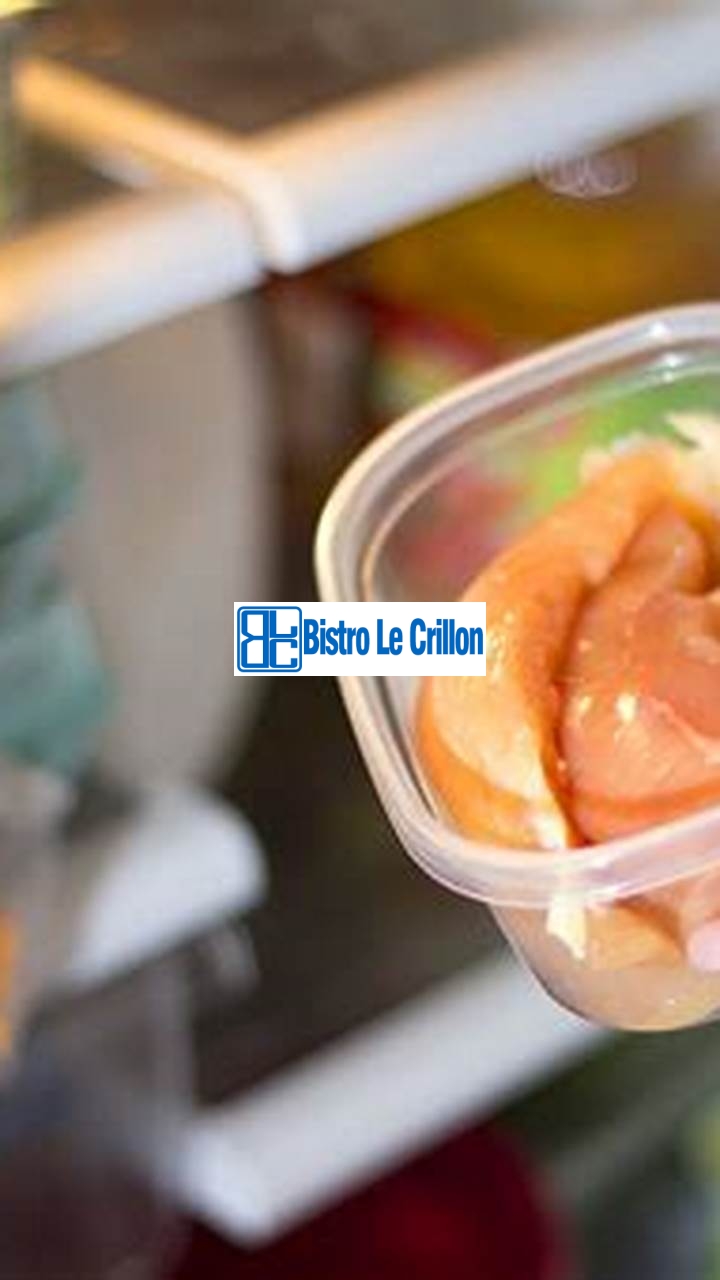 Efficiently Store Cooked Chicken to Maintain Freshness | Bistro Le Crillon