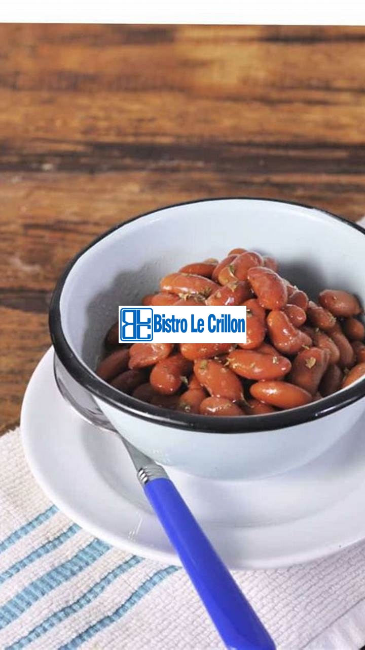 The Delicious Art of Cooking Kidney Beans | Bistro Le Crillon