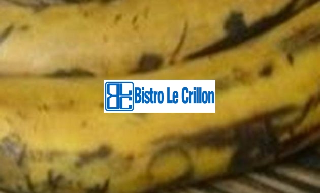 How to Cook Plantains like a Pro | Bistro Le Crillon
