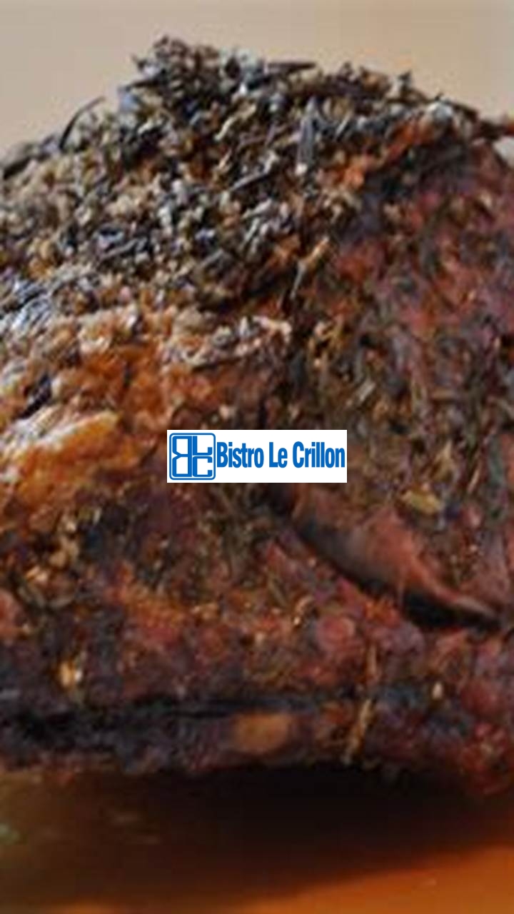 Master the Art of Cooking a Perfect Rib Roast | Bistro Le Crillon