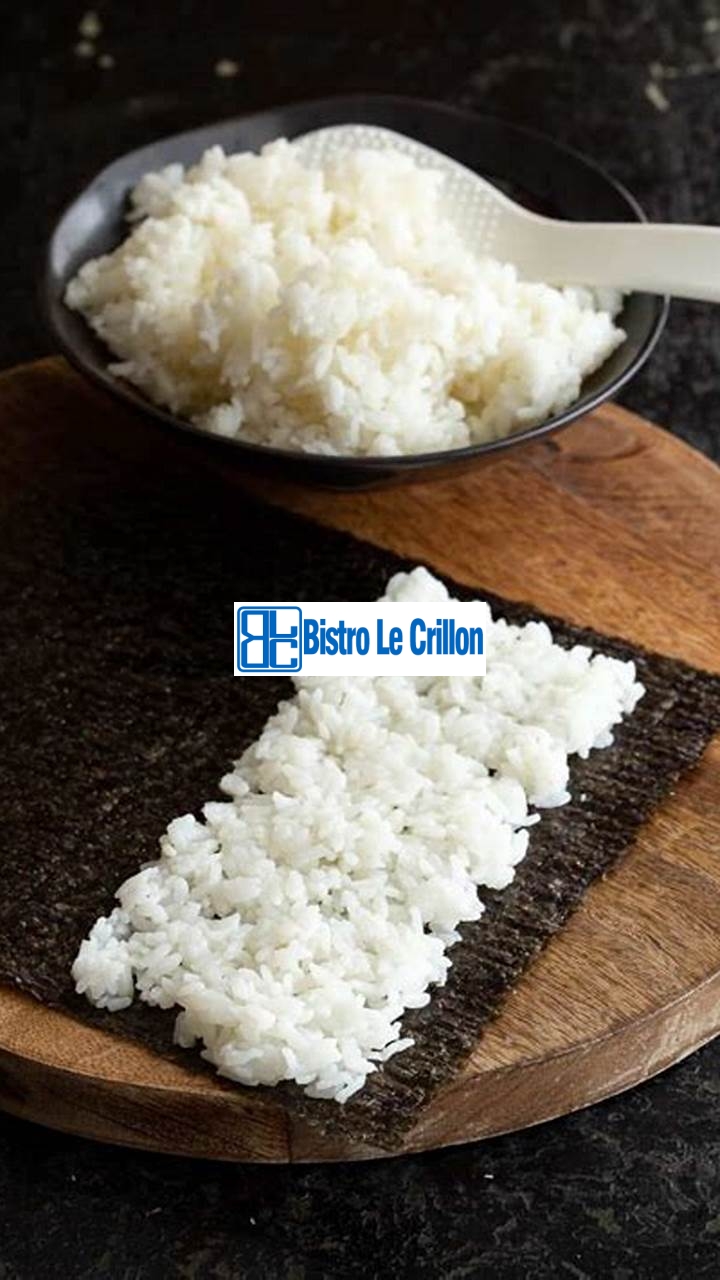 Mastering the Art of Cooking Sushi Rice | Bistro Le Crillon