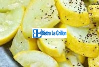 Master the Art of Cooking Yellow Squash | Bistro Le Crillon