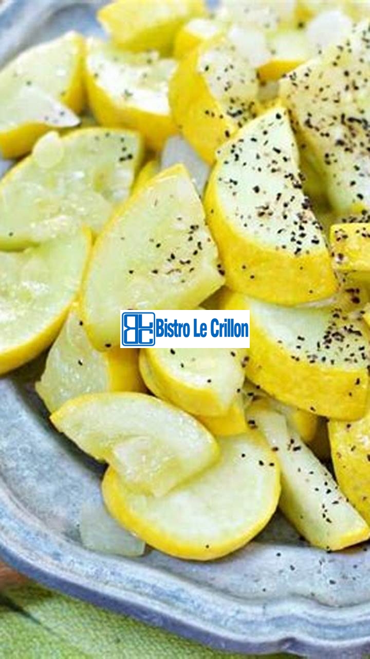Master the Art of Cooking Yellow Squash | Bistro Le Crillon